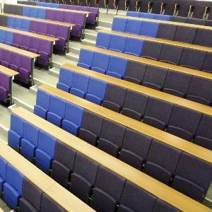 Auditorium lecture theatre seating