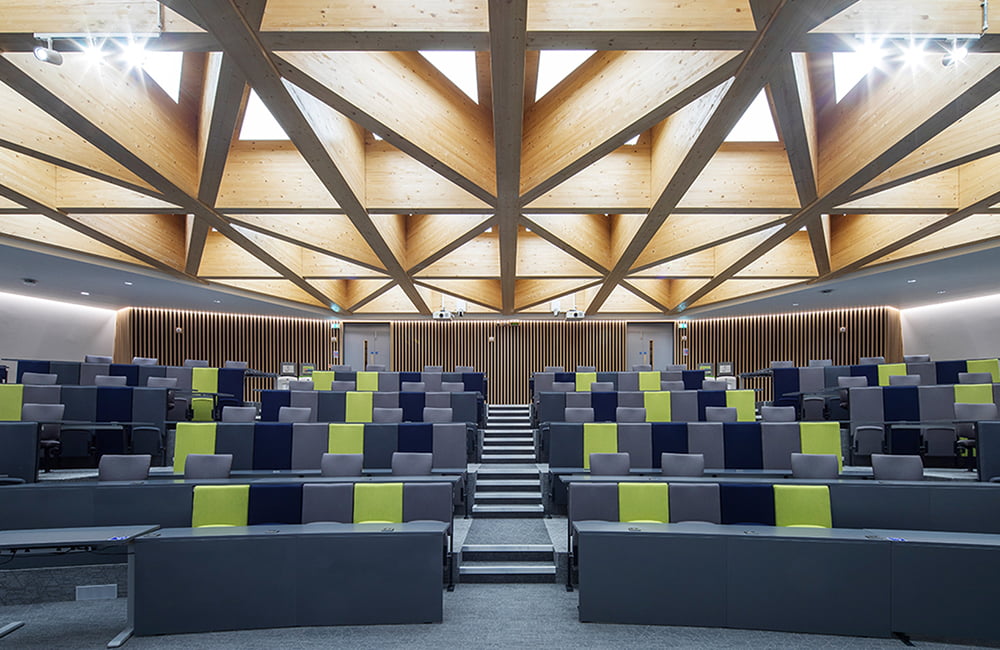 university of birmingham lecture theatre seating