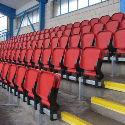 Shildon leisure centre spectator seating 1