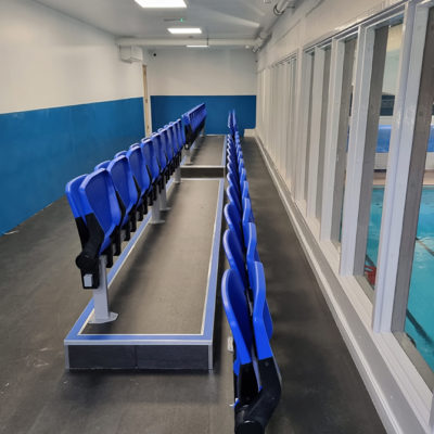 armthorpe leisure centre spectator seating case study 5