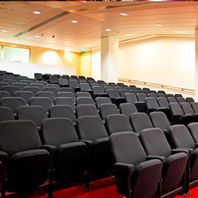 arsenal fc press conference room seating installation 3