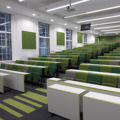 aston university lecture theatre seating case study