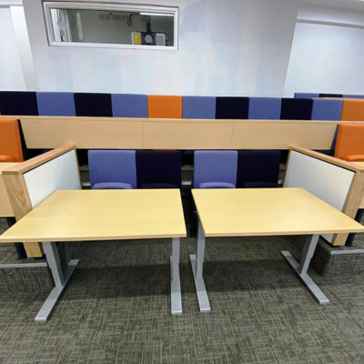 kent and medway nhs partnership trust lecture theatre seating project installation 4