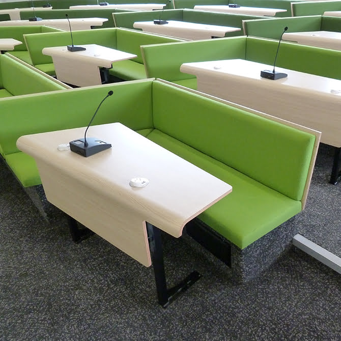 kent university collaborative bench seating case study 1
