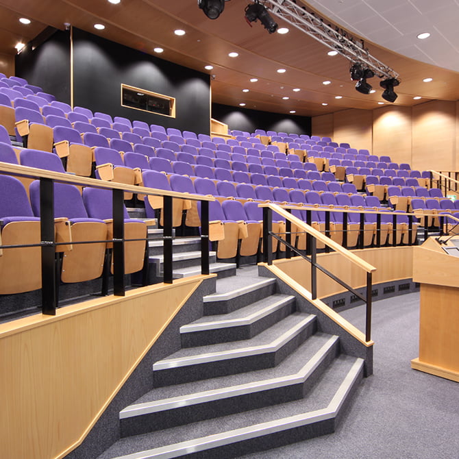leeds beckett university auditorium seating case study 1