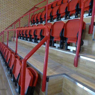 macclesfield sports centre spectator seating project 3