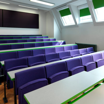 manchester university lecture theatre seating case study 5