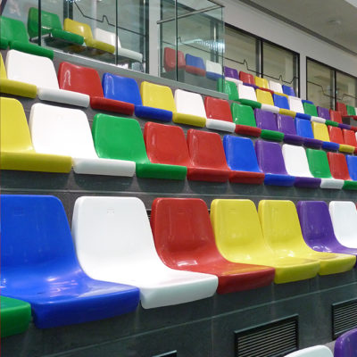 michael woods sports centre spectator seating case study 2