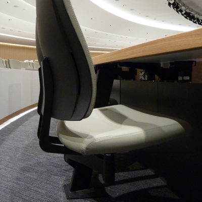 morgan stanley turn and learn auditorium seating project installation 4