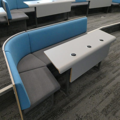 newcastle university collaborative bench seating case study 1