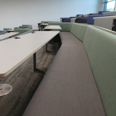 newcastle university collaborative bench seating project installation 4
