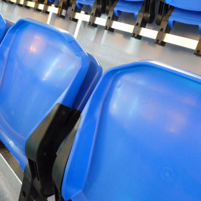 newton aycliffe leisure centre spectator seating installation 3