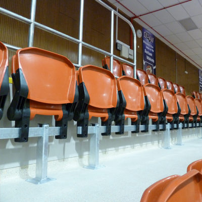 newton aycliffe sports centre spectator seating 6