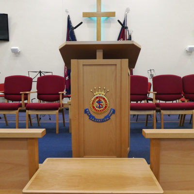 sheringham salvation army bespoke church furniture case study 2