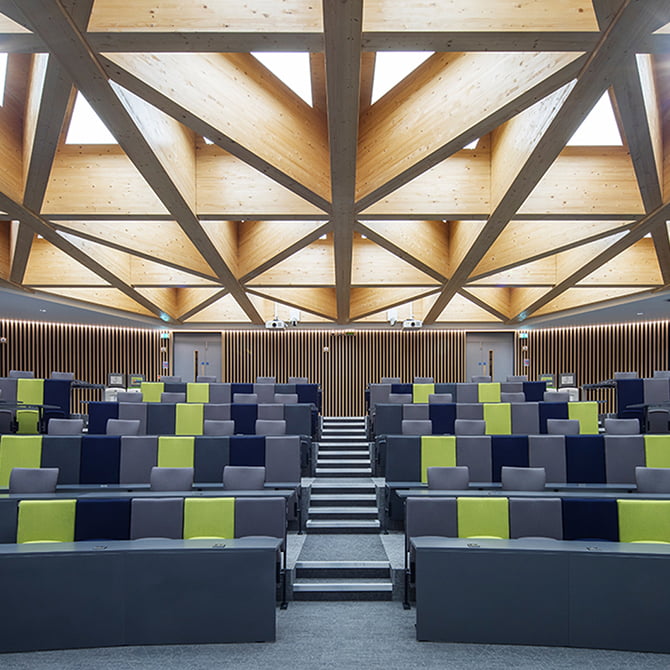 university of birmingham lecture theatre seating 1