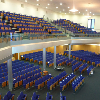 villa cross church of god prophecy auditorium seating case study 2