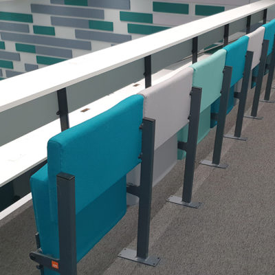 warwick university lecture hall seating installation 3