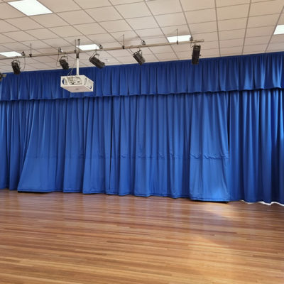 St Francis of Assisi Catholic Primary School Staging installation