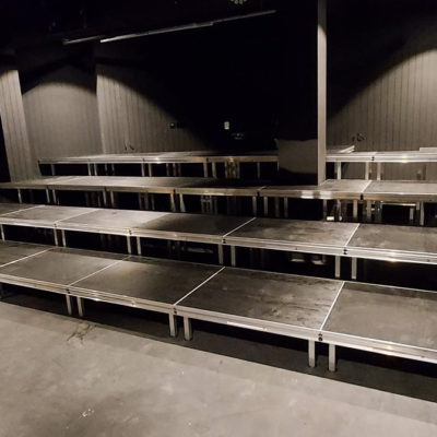 Camden People’s Theatre Demountable Seating project 3