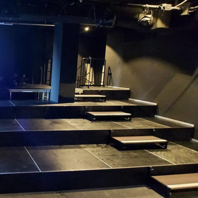 Camden People’s Theatre Demountable Seating staging 5